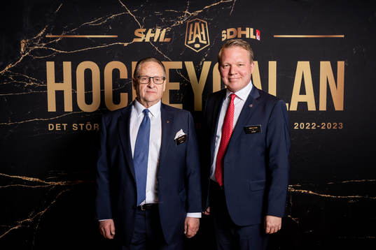 Peter Forsberg och Anders Larsson, SIF
