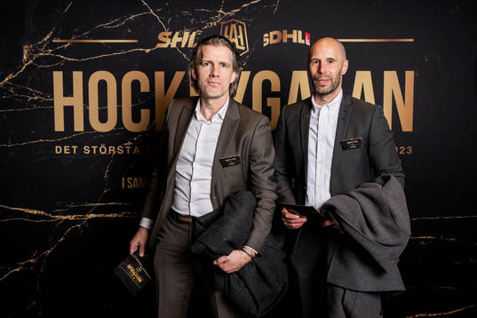Magnus Ahxner och Christian Evers, SHL