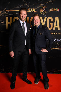 Anders Blomberg, VD Björklöven och Per Kenttä, sportchef