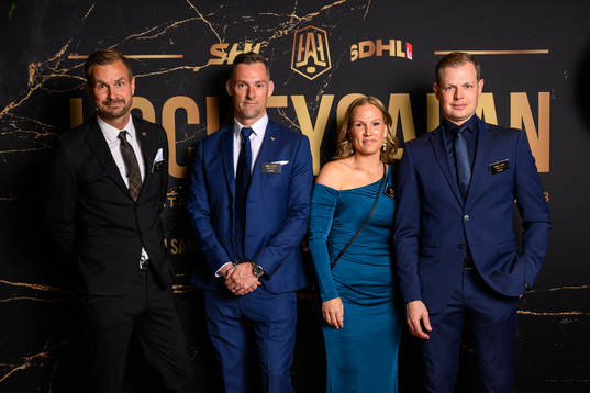 Johan Göransson, Johan Frantzén, Louise Andersson och