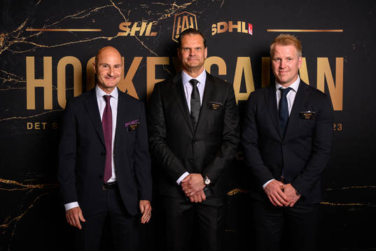 Nicklas Biverståhl, Patrik Hofbauer och Mats Einarsson,