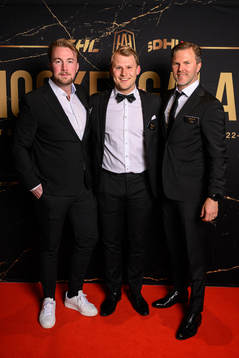 Jakob Westerlund, Kristian Nervik, Brynäs, och Johan