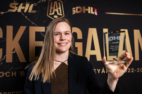 Årets forward och vinnare av Kronprinsessan Margaretas