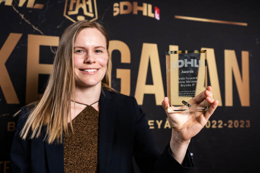 Årets forward och vinnare av Kronprinsessan Margaretas