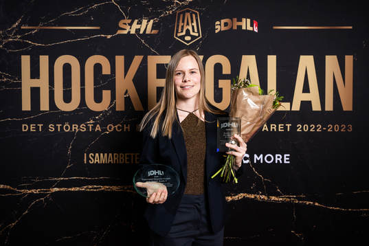 Årets forward och vinnare av Kronprinsessan Margaretas