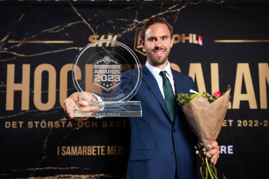 Linus Videll, Södertälje SK, mest värdefulla spelare