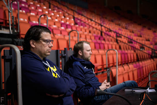 Assistant general manager Josef Boumedienne of Sweden