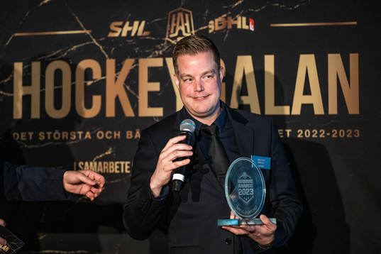 Årets sportchef för Hockeyallsvenskan grundserien Per