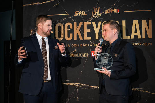 Årets sportchef för Hockeyallsvenskan grundserien Per