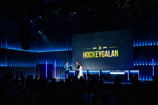 Hockeyallsvenskans MVP och Årets forward Linus Videll,