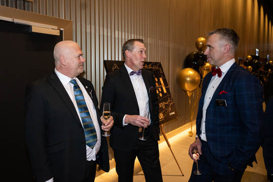 Christer Lärking, SHL, Morgan Johansson, SIF, och Linus