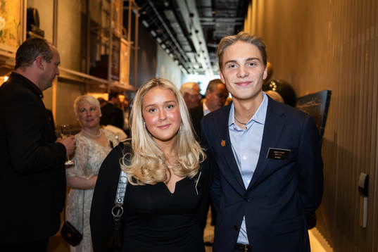 Moa Böhlmark och Oliver Renman
