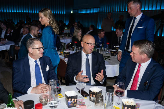 Peter Forsberg, vice ordfröande SIF, Robert Ekström,