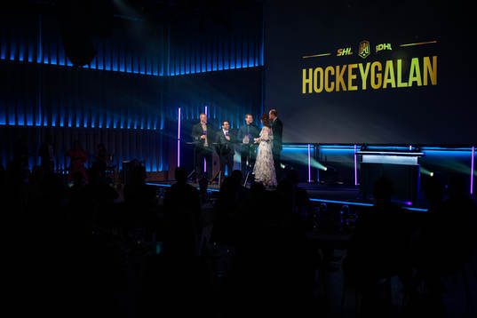 Årets tränare Robert Kimby, Almtuna, Jens Själin, Luleå