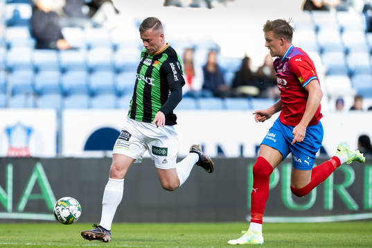 GAISs Alexander Ahl Holmström och Helsingborgs Casper