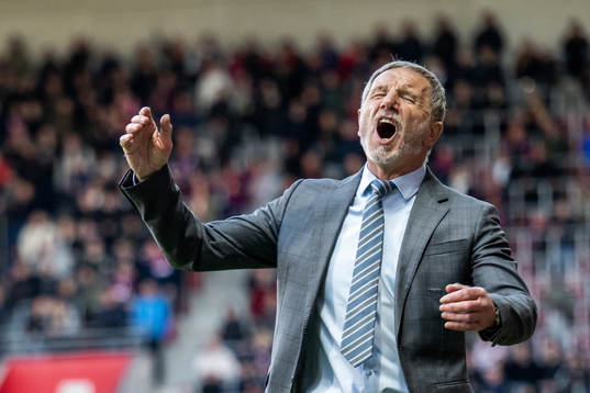 Helsingborgs tränare Stuart Baxter deppar