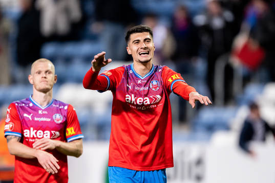 Helsingborgs Amar Muhsin jublar