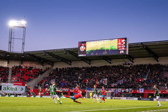 GAISs Robin Frej och Helsingborgs Amar Muhsin