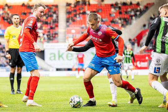 Helsingborgs Rasmus Jönsson och Erik Ring