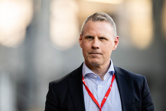 Helsingborgs ordförande Fredrik Karlsson