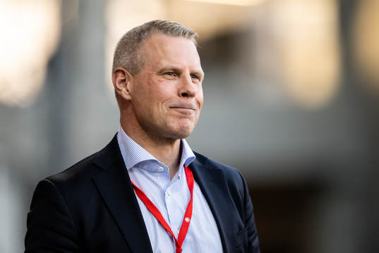 Helsingborgs ordförande Fredrik Karlsson