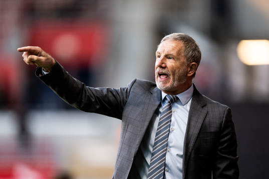 Helsingborgs tränare Stuart Baxter