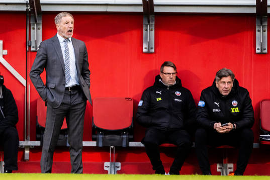 Helsingborgs tränare Stuart Baxter, assisterande tränare