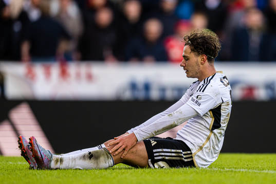 Agon Sadiku of Rosenborg reacts