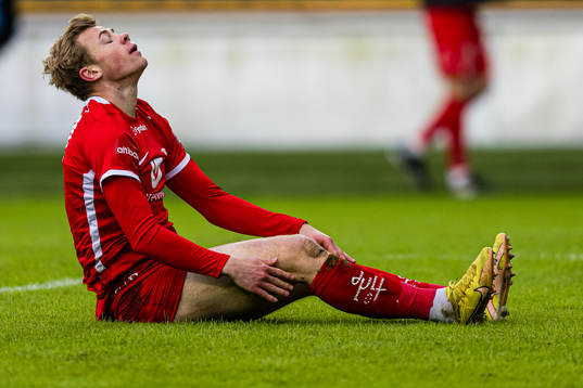 Aune Heggebø of Brann reacts
