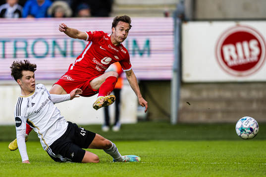 Sverre Halseth Nypan of Rosenborg and Felix Horn Myhre of
