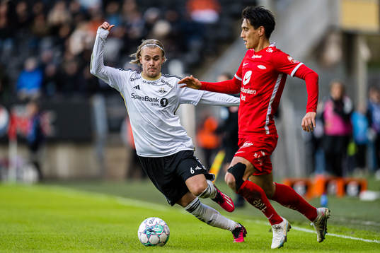 Santeri Leevi Oliver Väänänen of Rosenborg and Svenn