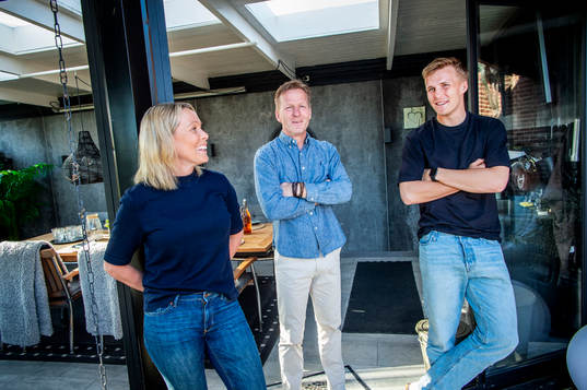 Linda Widell, Mikael Widell och Casper Widell