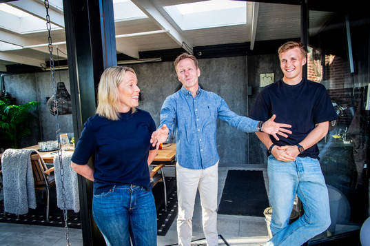 Linda Widell, Mikael Widell och Casper Widell