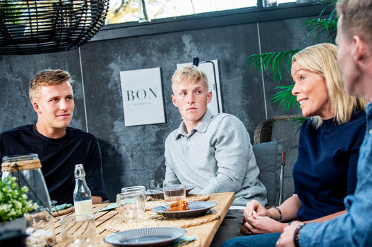 Casper Widell, Melker Widell, Linda Widell och Mikael Widell