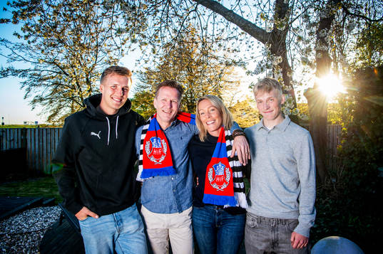 Casper Widell, Mikael Widell, Linda Widell och Melker Widell