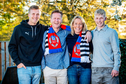 Casper Widell, Mikael Widell, Linda Widell och Melker Widell
