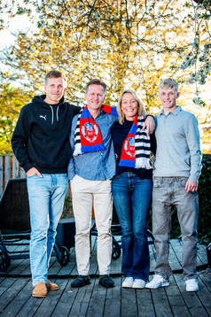 Casper Widell, Mikael Widell, Linda Widell och Melker Widell