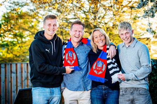 Casper Widell, Mikael Widell, Linda Widell och Melker Widell
