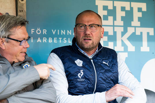 Halmstads tränare Magnus Haglund