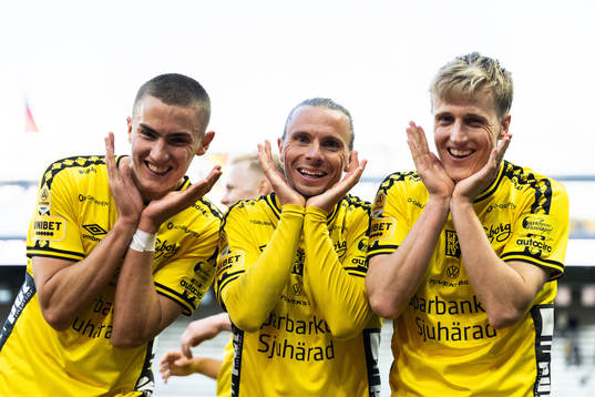Elfsborgs Gustaf Lagerbielke, Niklas Hult och Jeppe