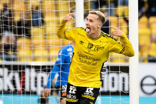 Elfsborgs Jacob Ondrejka jublar