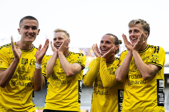 Elfsborgs Gustaf Lagerbielke, Sveinn Guðjohnsen, Niklas