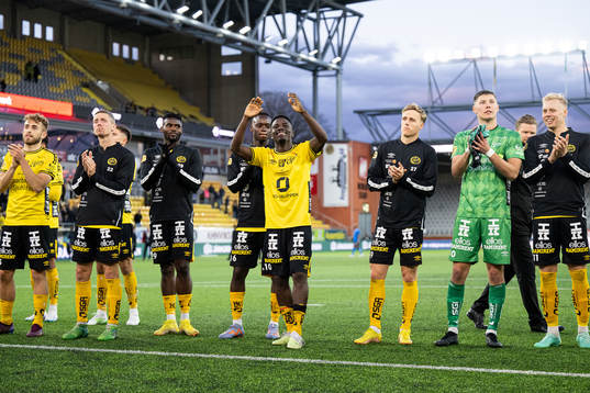 Elfsborgs spelare jublar
