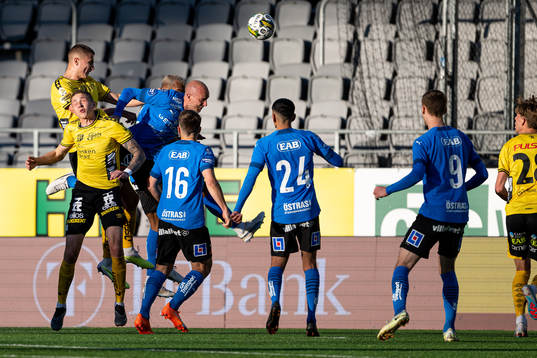 Elfsborgs Gustaf Lagerbielke och Sebastian Holmen