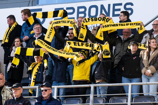 under fotbollsmatchen i Allsvenskan mellan Elfsborg och
