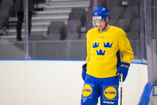 Joel Persson of Sweden at a practice session