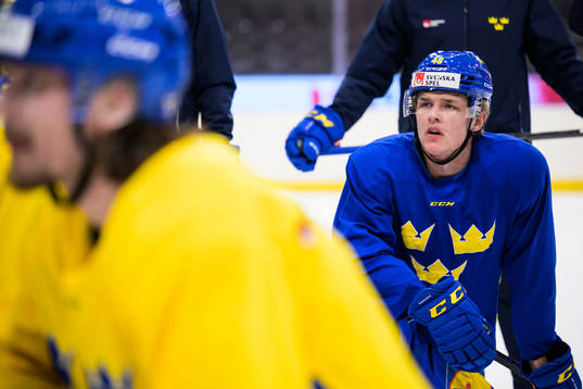 Jonatan Berggren of Sweden at a practice session