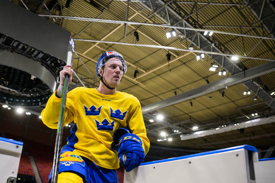 Joel Persson of Sweden at a practice session