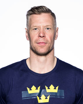 Assistant coach Nicklas Rahm of Sweden poses for a portrait