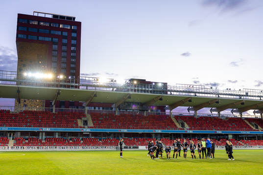 Växjö DFFs spelare deppar